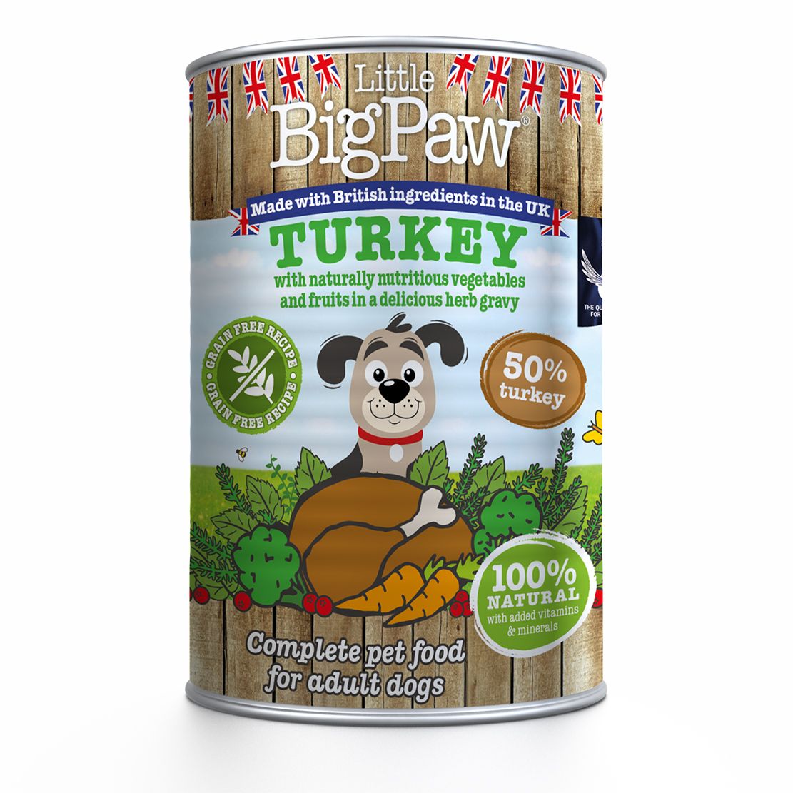 Little Big Paw Dog konzerva morka 390 g