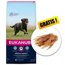 EUKANUBA ADULT Large Breed Chicken 15 kg + pamlsky ZADARMO