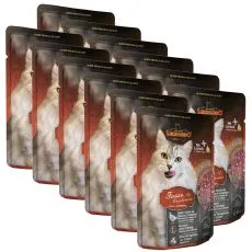 Kapsička Leonardo bažant a brusnice 12 x 85 g
