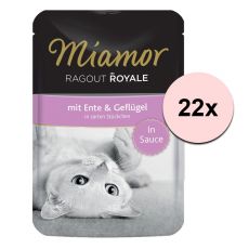 Miamor Ragout Royale kačka + hydina 22 x 100 g