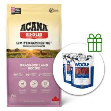 ACANA Singles Grass-Fed Lamb 17 kg + 2 x pamlsky ZADARMO