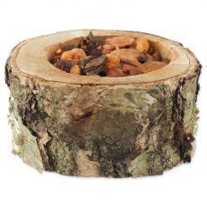 NATUREland NIBBLE Wooden bowl with fruit 120 g
