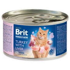 BRIT Premium Cat Turkey with Liver 200 g