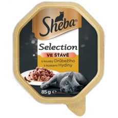 Sheba Selection hydinové kúsky 85 g