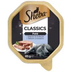 Sheba Classics teľacie a kuracie 85 g