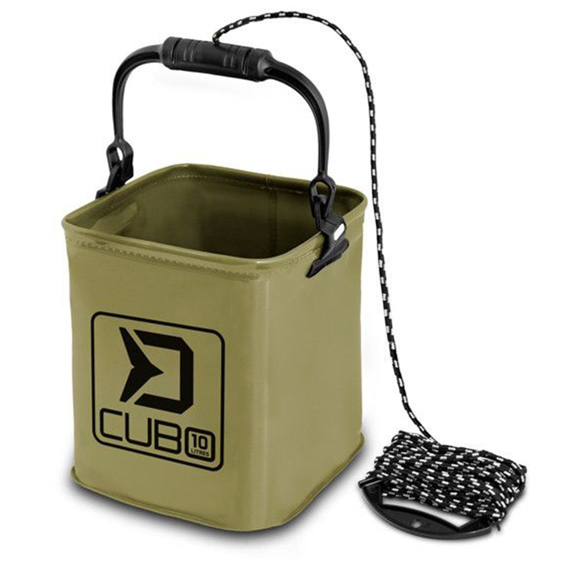 Skladacie vedro Delphin CUBO 10L + 7m
