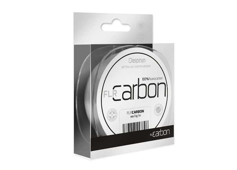 Delphin FLR CARBON - 100% fluorokarbón transp. 0,205mm 3,7kg 50m