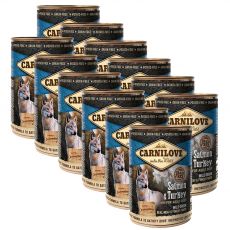 Carnilove Wild Meat Salmon & Turkey 12 x 400 g