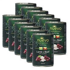 Konzerva NUEVO DOG Senior Lamb & Beef 12 x 400 g