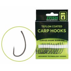 Zfish Teflonové Háčiky Curved Shank Barbless