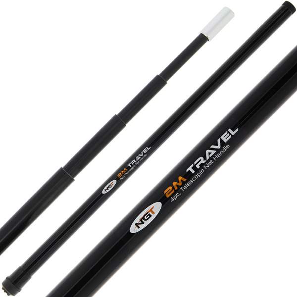 NGT Tackle Mini Travel Net Handle 2m