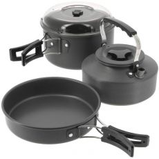 NGT Tackle Sada na Varenie Kettle, Pot & Pan Set 