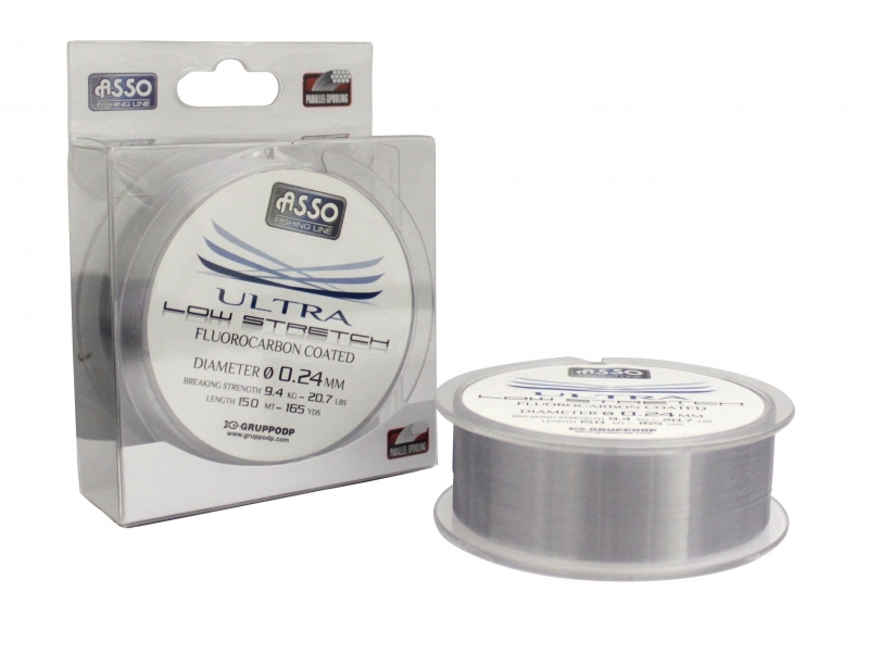 Asso Vlasec Ultra Low Stretch 150m 0,12 mm