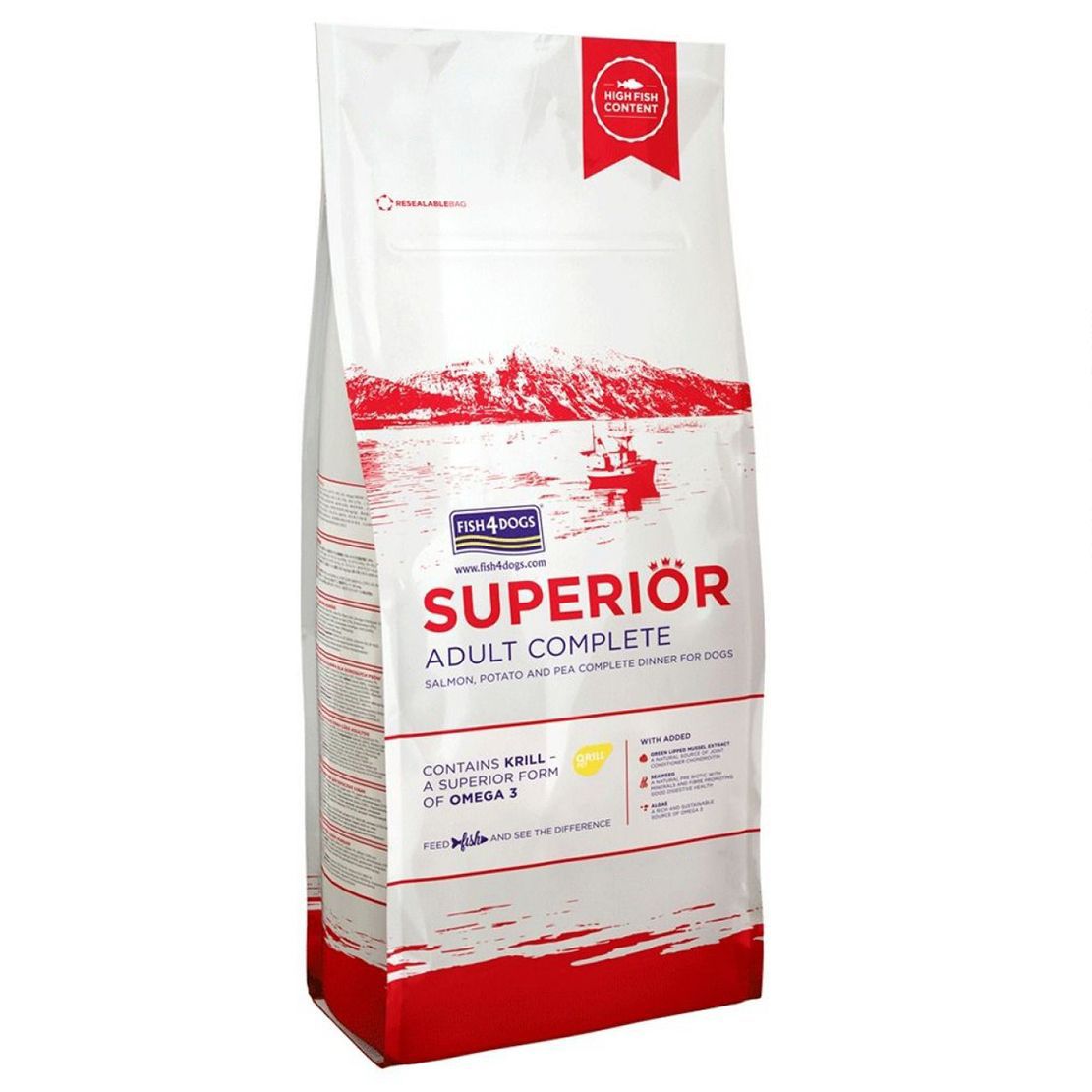 FISH4DOGS Superior Salmon Adult Mini 1,5 kg
