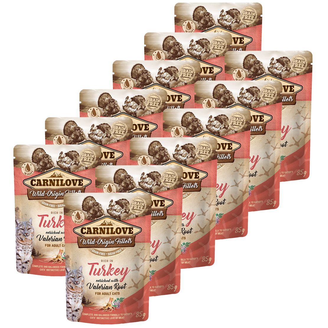 Carnilove Cat Turkey with Valerian Root 12 x 85 g