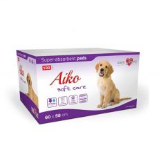 AIKO Soft Care podložky pre psov 100 ks - 60 x 58 cm
