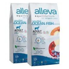 Alleva SP EQUILIBRIUM dog sensitive ocean fish adult medium/maxi 2 x 12 kg