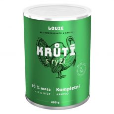 LOUIE Morka s ryžou 400 g