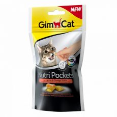 GimCat Nutri Pockets Losos & Omega 3 & 6 - 60 g