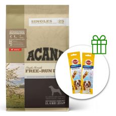 ACANA Singles Free-Run Duck 11,4 kg + 2 x pamlsky ZADARMO