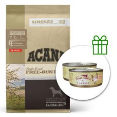 ACANA Singles Free-Run Duck 11,4 kg + 2 x konzerva Terra Canis ZADARMO