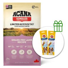 ACANA Singles Grass-Fed Lamb 11,4 kg + 2 x pamlsky ZADARMO