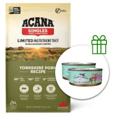 ACANA Singles Yorkshire Pork 11,4 kg + 2 x konzerva Terra Canis ZADARMO