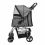Kočík pre psy a mačky Buggy 47 x 100 x 80 cm, sivý