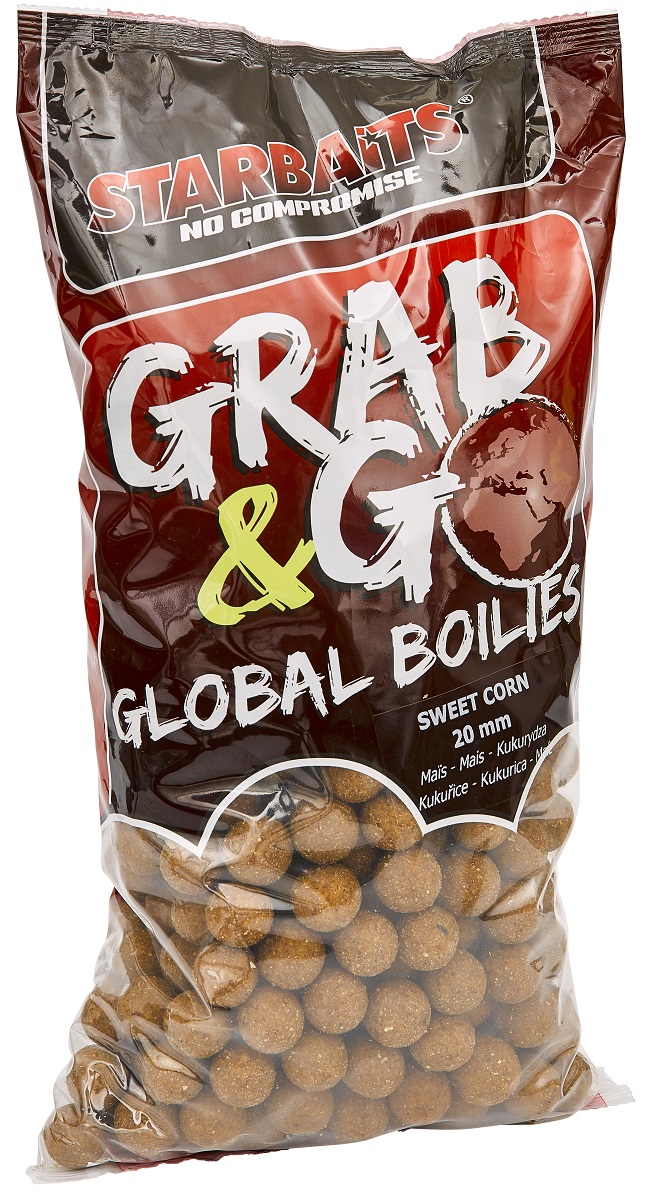 Starbaits GLOBAL boilies SWEET CORN 20mm/2,5kg