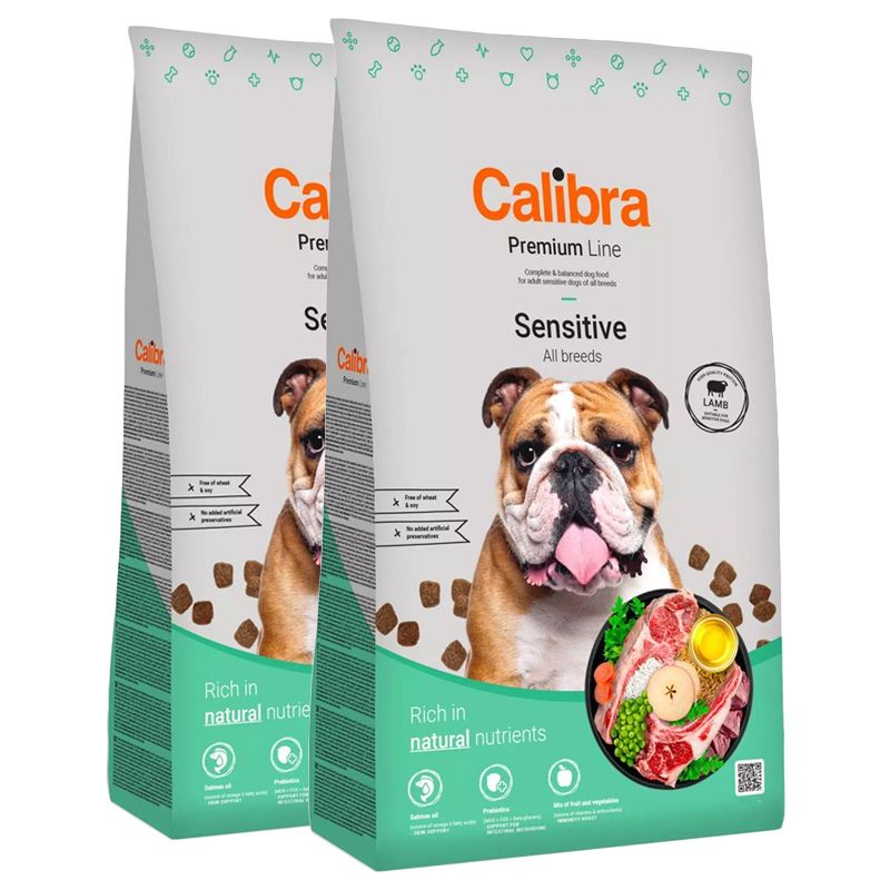 Calibra Dog Premium Line Sensitive 2 x 12 kg