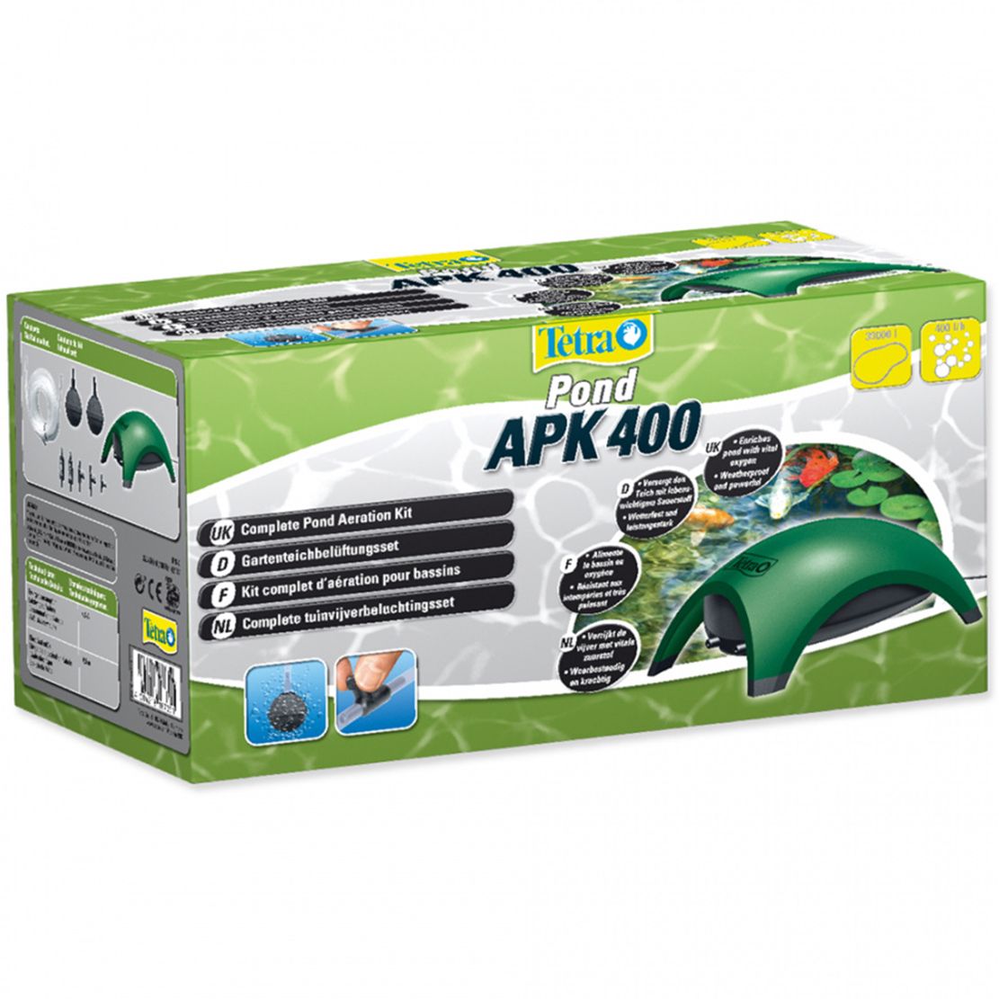 TetraPond APK 400 vzduchovacia sada jazierko