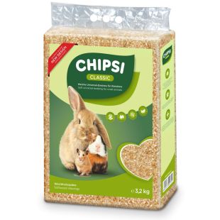 CHIPSI Classic - Hoblinov&aacute; podstielka pre hlodavce 60L
