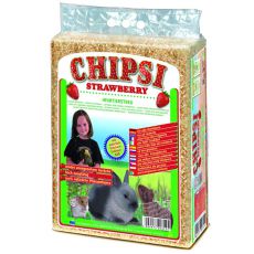 CHIPSI STRAWBERRY - podstielka s vôňou Jahoda 60 L