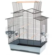 Klietka pre vt&aacute;ky IZA III DARK 58,5 x 38 x 65 cm