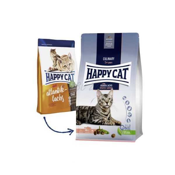 Happy Cat Culinary Atlantik-Lachs / losos 1,3 kg