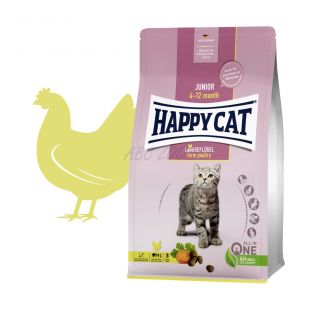 Happy Cat Junior Land Geflügel / hydina 10 kg