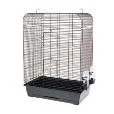 Klietka pre vt&aacute;ky NINA čierna - 54 x 34 x 75 cm