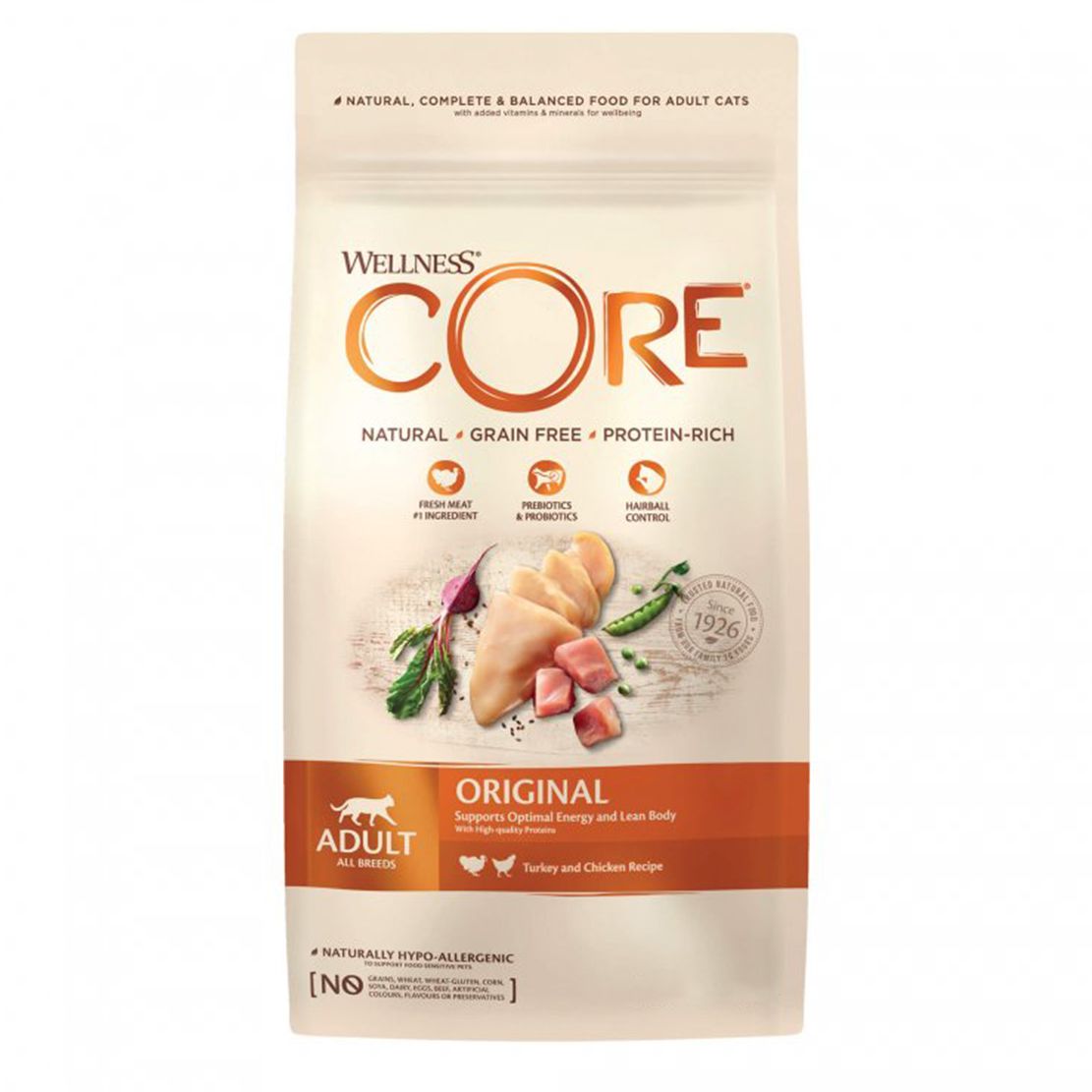 Wellness CORE Cat Original Turkey with Chicken 4 kg