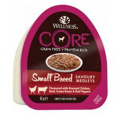 Wellness CORE Dog Small Breed kura & hovädzie 85 g