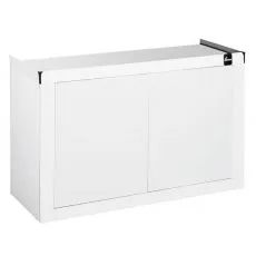 Skrinka FINE LINE 100 x 40 cm biela