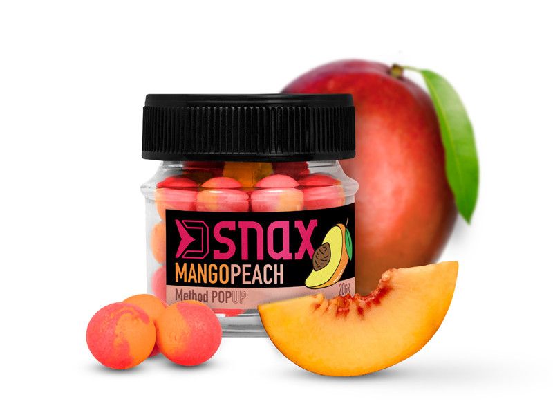 Nástraha D SNAX POP 10mm/20g Mango-Broskyňa