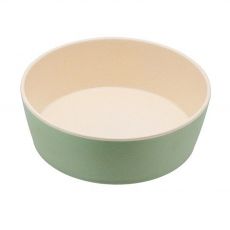 BecoBowl Bambusová miska pre psa - zelená L 18,5 cm / 1,65 l