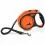 Flexi XTREME vod&iacute;tko L do 65kg, 5m popruh &ndash; oranžov&eacute;