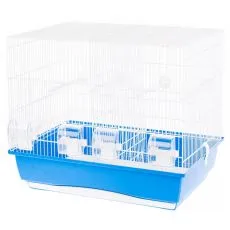 Klietka pre papag&aacute;ja MESSI WHITE - 54 x 38,5 x 47 cm