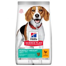 Hill's Science Plan Perfect Weight pre stredné dospelé psy s kuracím 12 kg