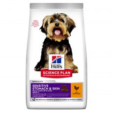 Hill's Science Plan Sensitive Stomach & Skin pre malých dospelých psov 6 kg