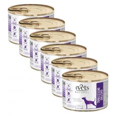 4Vets Dog Natural Veterinary Exclusive GASTRO INTESTINAL 6 x 185 g