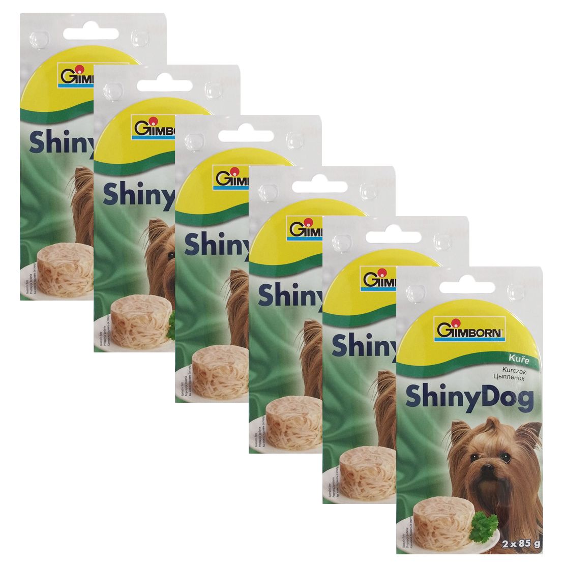 GimBorn ShinyDog kura 6 x (2 x 85 g)
