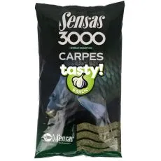 Sensas Krmivo 3000 Carp Tasty 1kg Cesnak