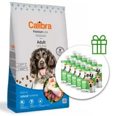 Calibra Dog Premium Line Adult 12 kg + 10 x pamlsky ZADARMO